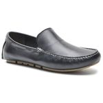 Mocassim/Drive Masculino Couro Preto
