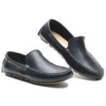 Mocassim/Drive Masculino Couro Preto