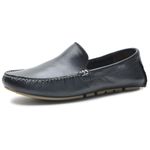 Mocassim/Drive Masculino Couro Preto