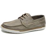 DOCKSIDE MASCULINO DE COURO NOBUCK MARFIM