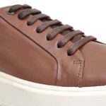 Tênis Masculino Casual Couro Legítimo Milano Castor