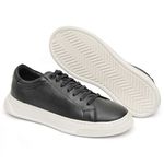 Tênis Masculino Casual Couro Legítimo Rio Preto