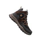 Coturno Masculino Adventure Plus Trilha Couro Legítimo Café e Preto