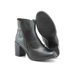 Bota Couro Feminina California Preto