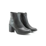 Bota Couro Feminina California Preto