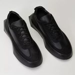 Tênis Masculino Casual Couro Legítimo Hollywood Allblack