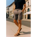 Sandália Birken Couro Masculina 2 Tiras Fivela Rota Shoes Castor