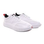 Tênis Masculino Casual Couro Legítimo Bronx White