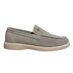Loafer Masculino Couro Legítimo Minimalista Caribe Gray Rota Shoes 