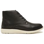 Bota Masculina Em Couro Raphaello Footwear Canela Black