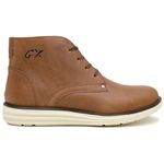 Bota Masculina Em Couro Legítimo Gx Canela Caramelo