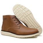 Bota Masculina Em Couro Legítimo Gx Canela Caramelo