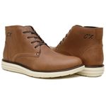 Bota Masculina Em Couro Legítimo Gx Canela Caramelo