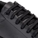 Tênis Masculino Casual Couro Legítimo Rio Allblack