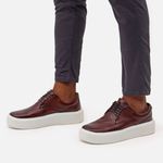 Sapato Masculino Couro Legítimo Sola Alta 6cm Everest Café
