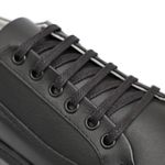 Sapato Masculino Casual Couro Legítimo Everest AllBlack 2811 