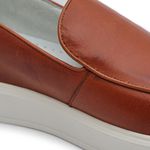 Sapato Masculino Couro Legítimo Sola Alta Vancouver Castor