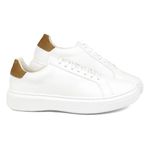 Sapato Masculino Couro Legítimo Sola Alta Torino Branco