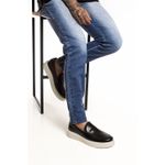 Sapato Masculino Couro Legítimo Sola Alta Vancouver Preto