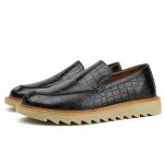 Sapato Masculino Loafer Tailândia Couro Legítimo Preto 