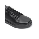 Sapato Masculino Couro Legítimo Sola Alta Utah Black
