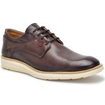 Sapato Masculino Esporte Fino Couro Legítimo Derby Café