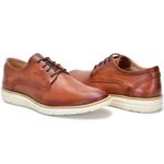 Sapato Masculino Esporte Fino Couro Legítimo Derby Castor