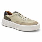 Tênis Sneaker Masculino Casual Couro Legítimo Raphaello Footwear Aeris Limestone