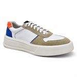 Tênis Sneaker Masculino Casual Couro Legítimo Raphaello Footwear Arden Royal Coast
