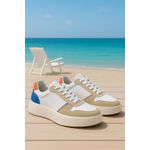 Tênis Sneaker Masculino Casual Couro Legítimo Raphaello Footwear Arden Royal Coast