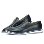 Sapato Loafer Esporte Fino Alpha em Couro Nobre Marinho