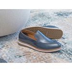 Sapato Loafer Esporte Fino em Couro Nobre Marinho 