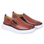 Sapato Masculino Couro Legítimo Sola Alta Tulum Castor 