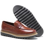 Sapato Masculino Loafer Catar Couro Legítimo Castor