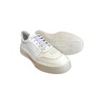Tênis Sneaker Masculino Casual Couro Legítimo Raphaello Footwear Fly White