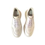 Tênis Sneaker Masculino Casual Couro Legítimo Raphaello Footwear Fly White