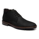 Bota Masculina Inglês Noruega Couro Legítimo preto