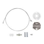 Kit Zafira Portas Traseiras - Para Máquina do Vidro Elétrico
