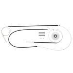Kit Parati G3 4 Portas Dianteiras (Ano 2001 à 2003) Para Máquina De Vidro Elétrico