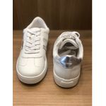TENIS CASUAL BRANCO COM DETALHE STRASS