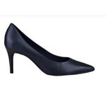 SAPATO SCARPIN COURO ATANADO PRETO