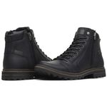 COTURNO Masculino Absolut B6 Couro Preto