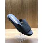 Chinelo Moleca Rasteira Feminina Preto
