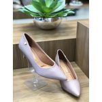 SCARPIN SALTO BAIXO NUDE