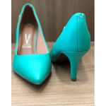 Scarpin Salto Médio Bico Fino Verde