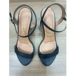 SANDALIAS SALTO MEDIO VIZZANO PRETO CASUAL REF; 6524.102.7286.15745
