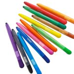 GIZ DE CERA TWIST RETRATIL 12 CORES ACRILEX