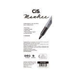 MARCADOR PERMANENTE PONTA FINA CIS MARKEE C/4 CORES