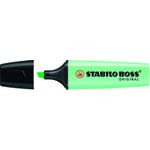 MARCA TEXTO STABILO BOSS VERDE PASTEL - 70/116