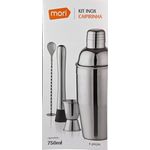 KIT CAIPIRINHA EM INOX - MORI